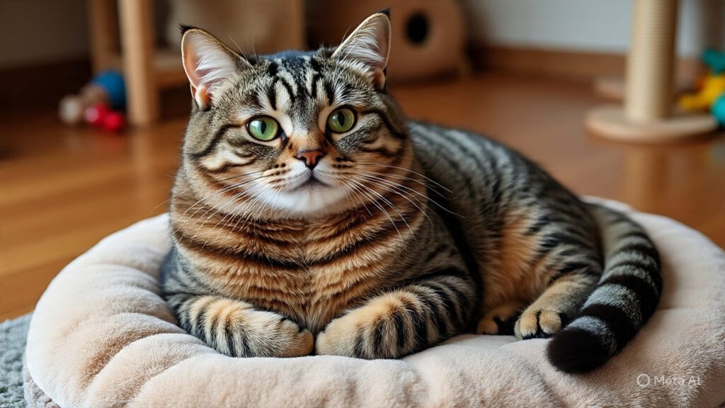 Cat That is Obviously Overweight