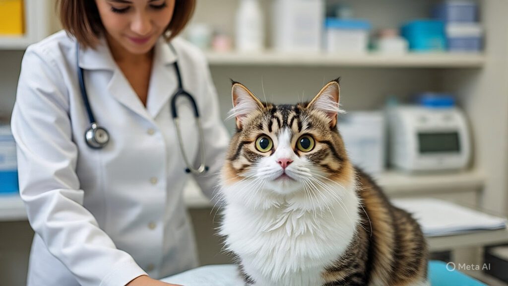 Cat Visiting the Vet