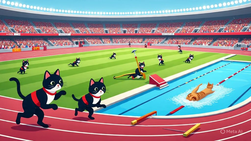 Cats in The Olympics