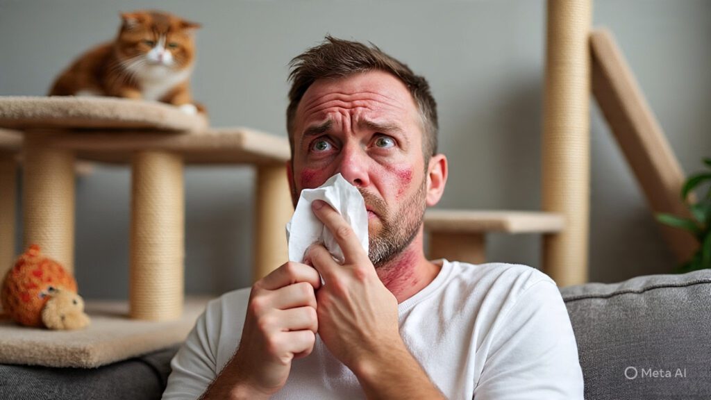 Man is Allergic to Cats